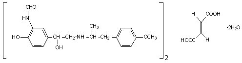 Formoterol Fumarate Structural Formula