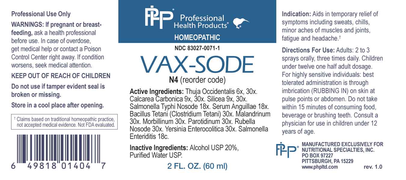 VAX-SODE