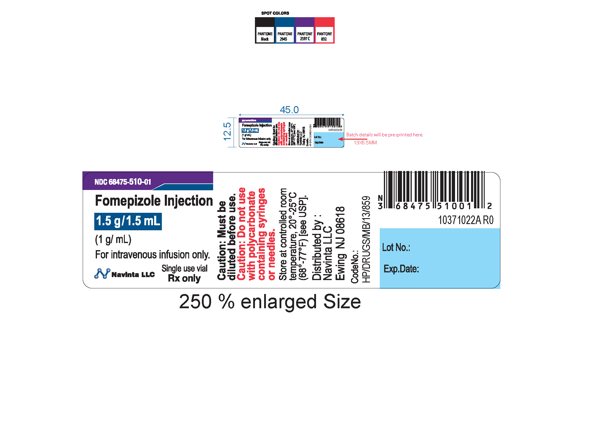 vial label