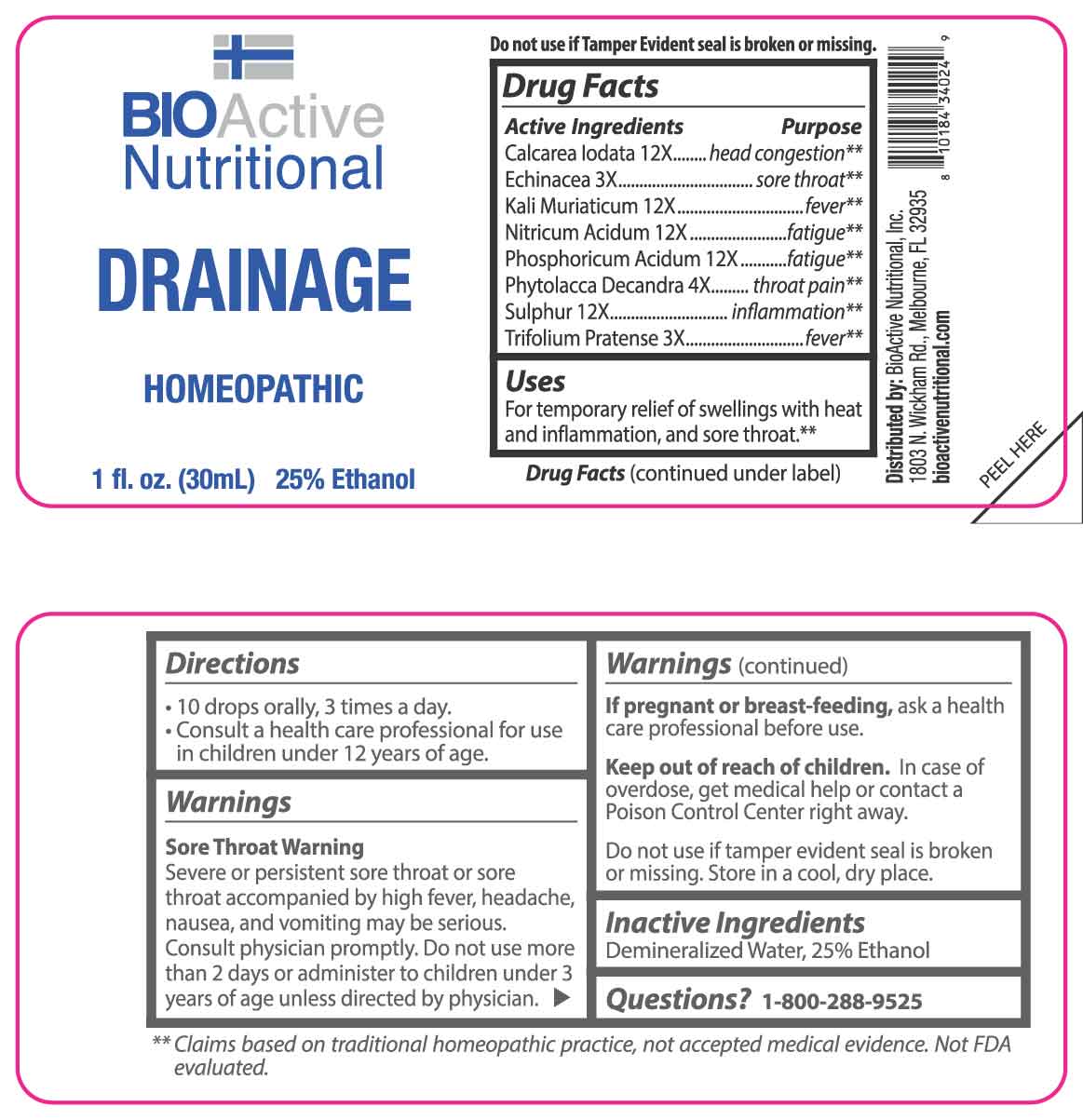 DRAINAGE