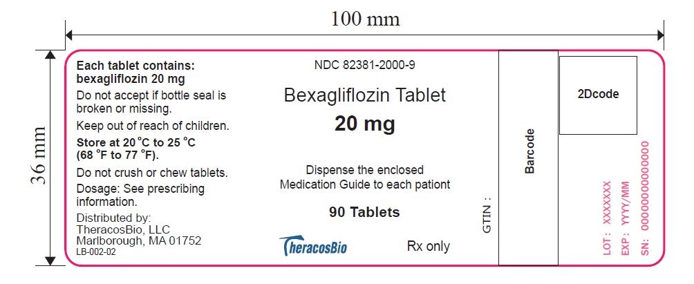 bexagliflozin- label-90s