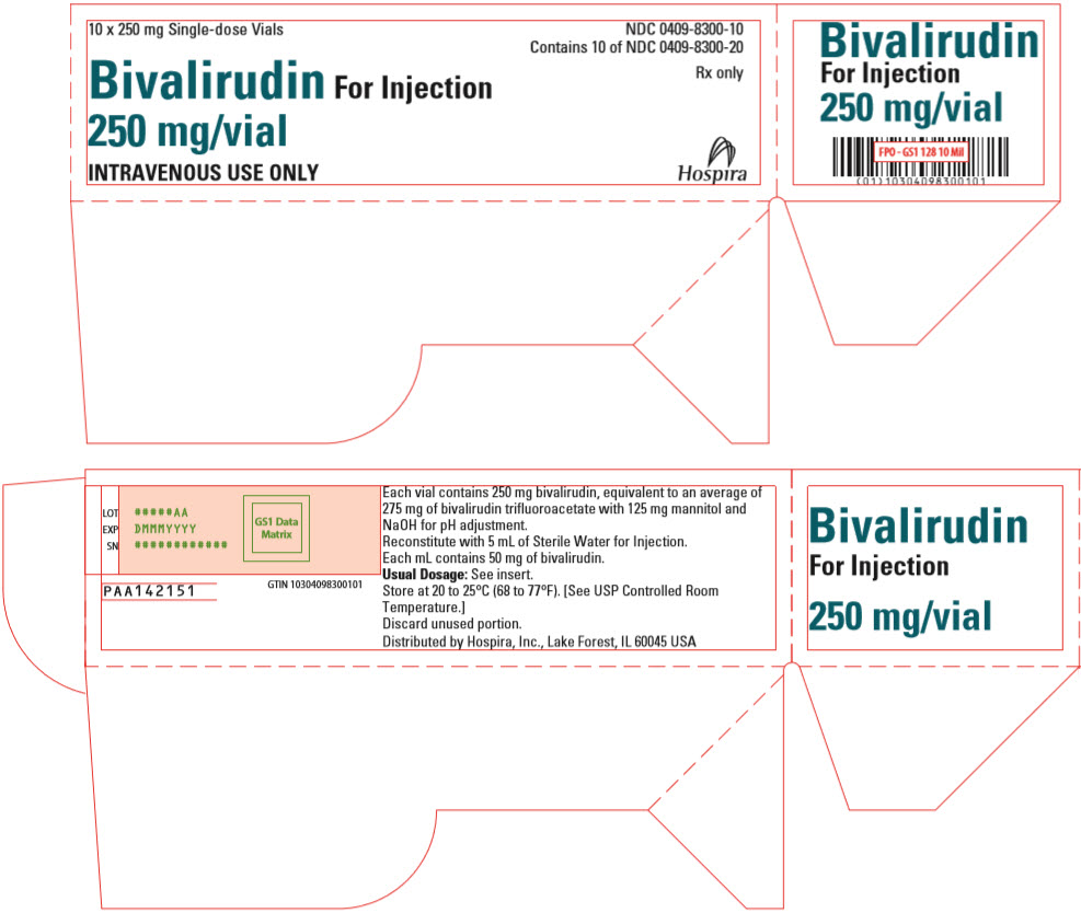 PRINCIPAL DISPLAY PANEL - 250 mg Vial Tray