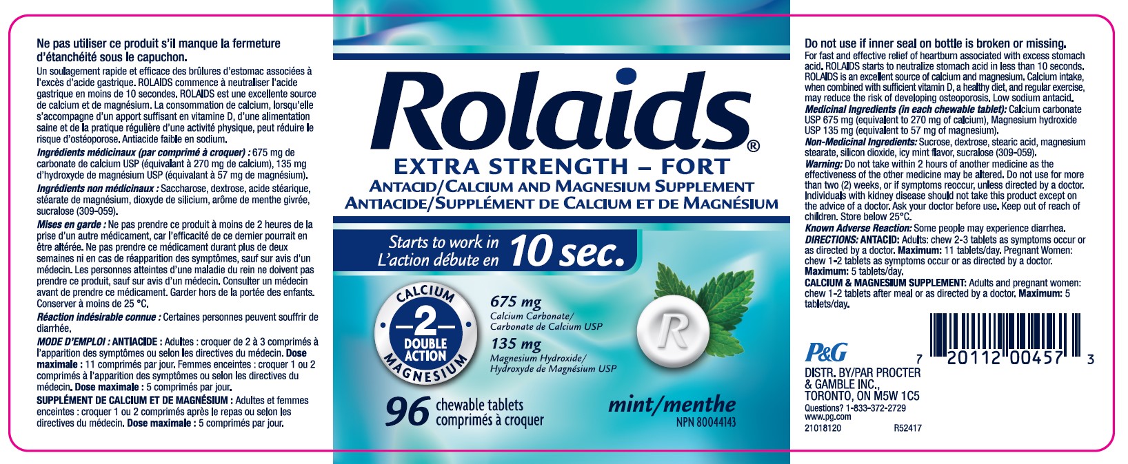 P&G Label