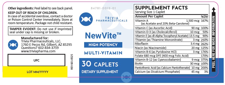 NewVite Label
