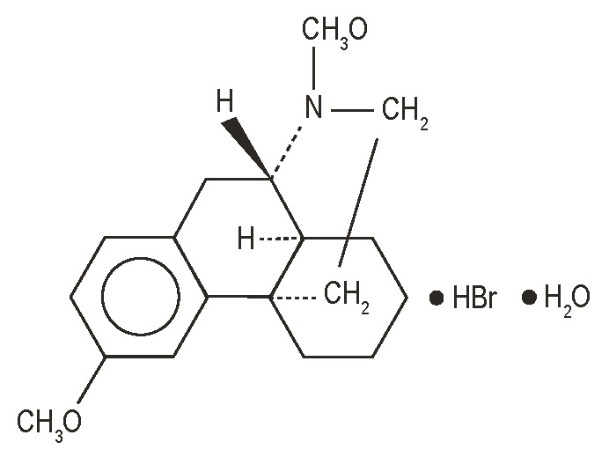 dextromethorphan-struc- form