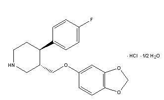 Paroxetine Structural Formula