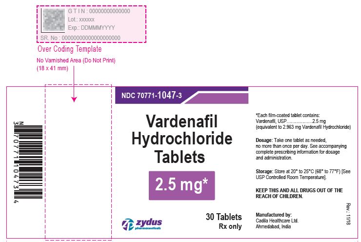 Vardenafil Tablets