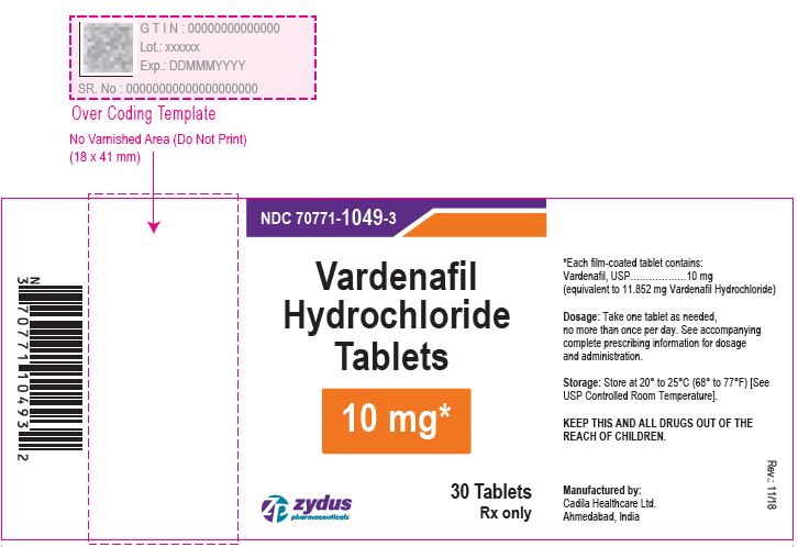 Vardenafil Tablets