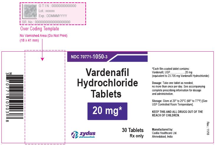 Vardenafil Tablets