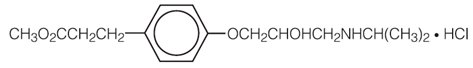 Esmolol Hydrochloride Structural Formula