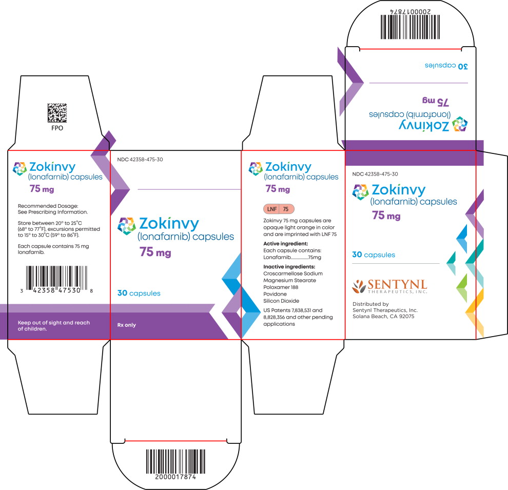 Principal Display Panel - 75 mg Carton Label  