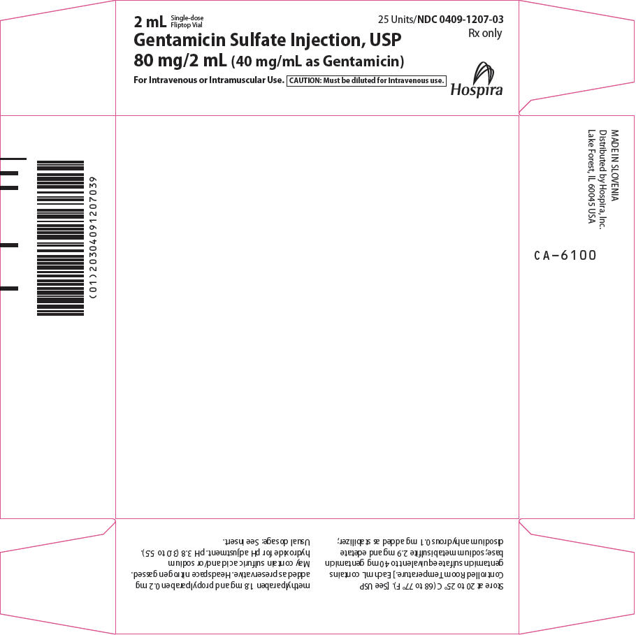 PRINCIPAL DISPLAY PANEL - 2 mL Vial Carton