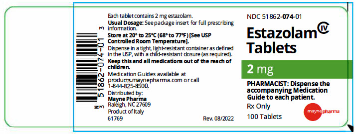 PRINCIPAL DISPLAY PANEL - 2 mg Tablet Bottle Label