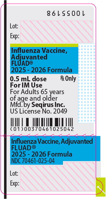 Principal Display Panel – 0.5 mL Syringe Label  