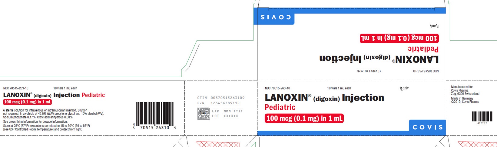 Principal Display Panel - Pediatric Carton Label - Vial