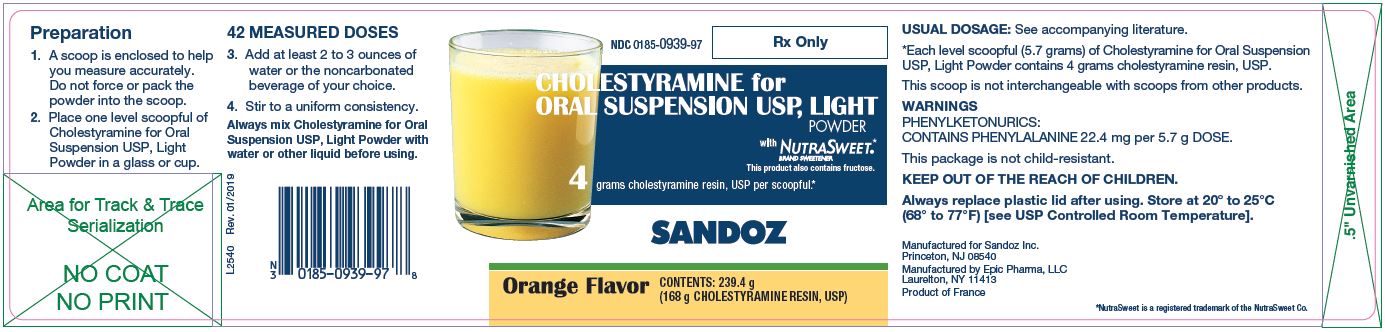 Cholestyramine- Light