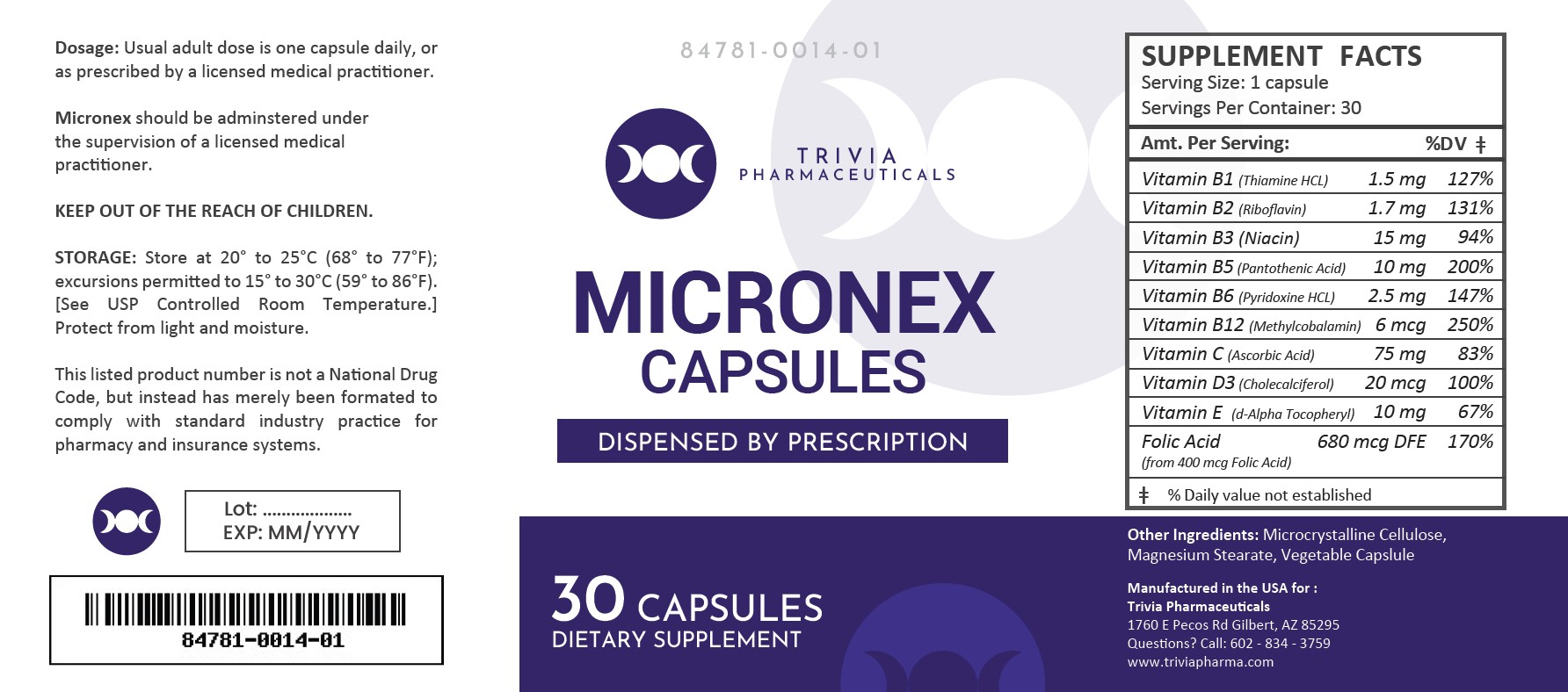Micronex Label