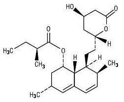lovastatin structural formula