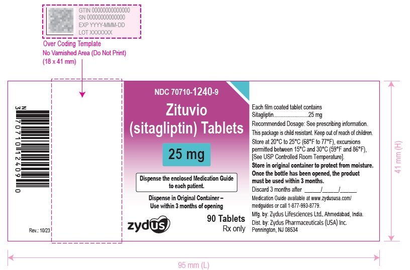 25 mg label