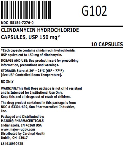 150mg bag label