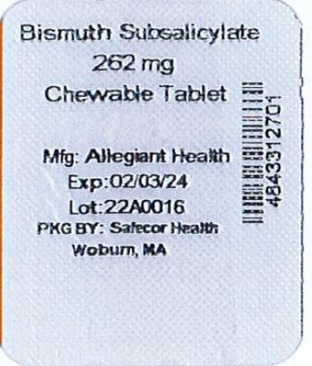 Safecor Label
