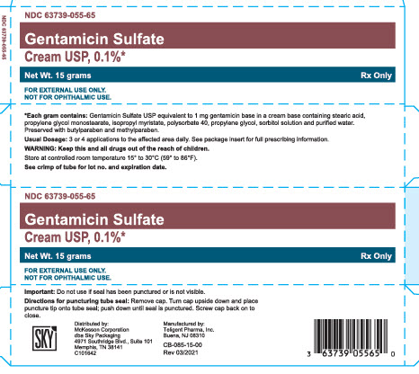 15g carton label