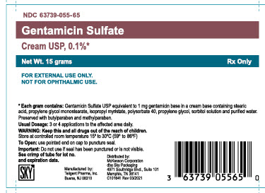 15g container label