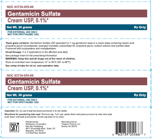 30g carton label