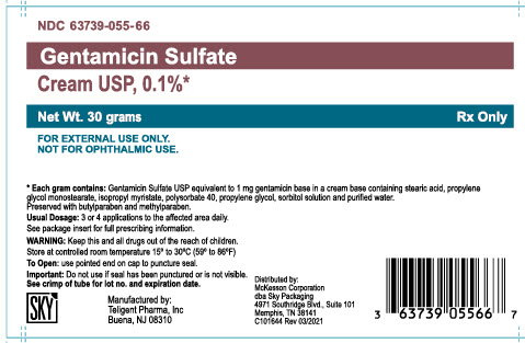 30g container label