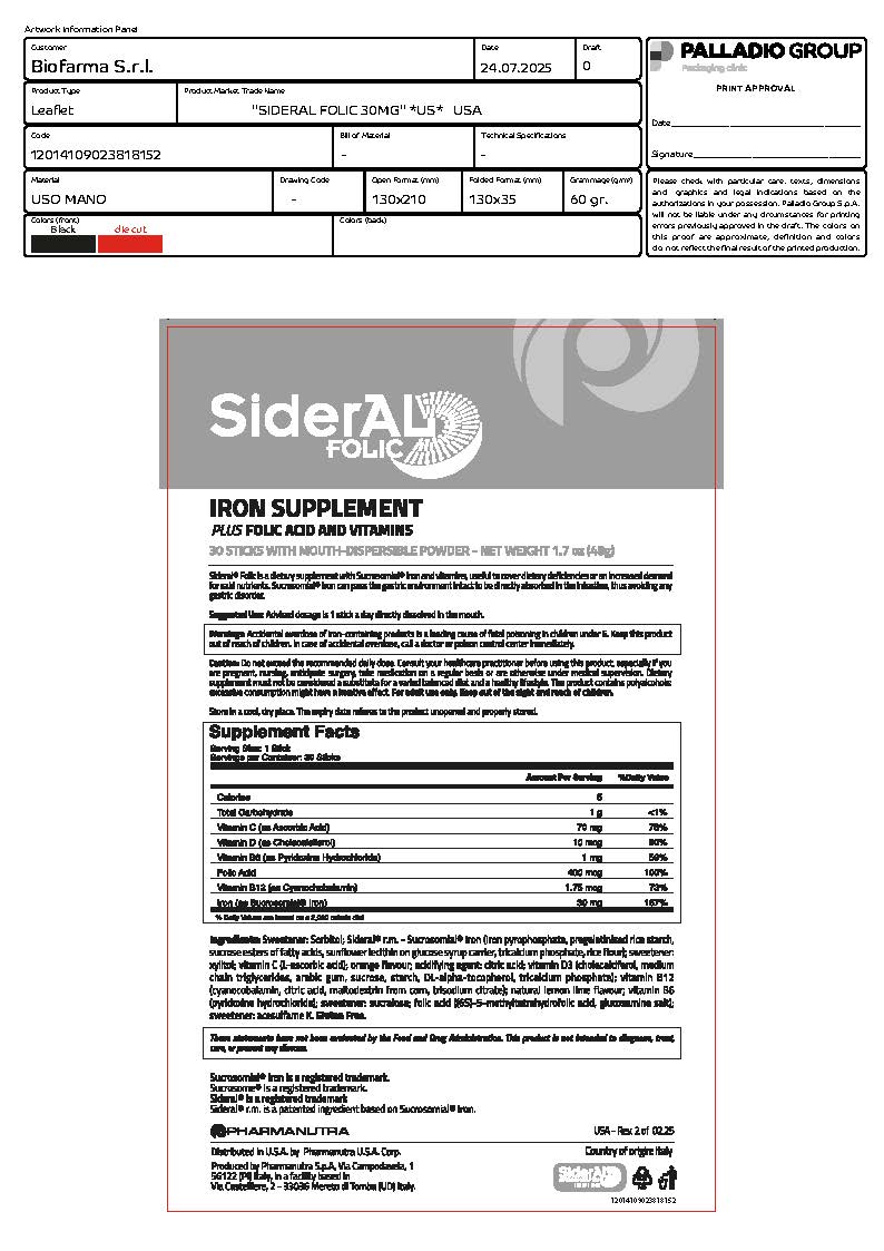 Sideral Folic Insert
