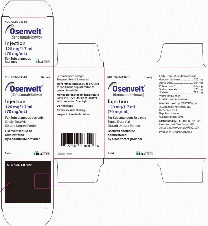PRINCIPAL DISPLAY PANEL - 120 mg/1.7 mL Vial Carton