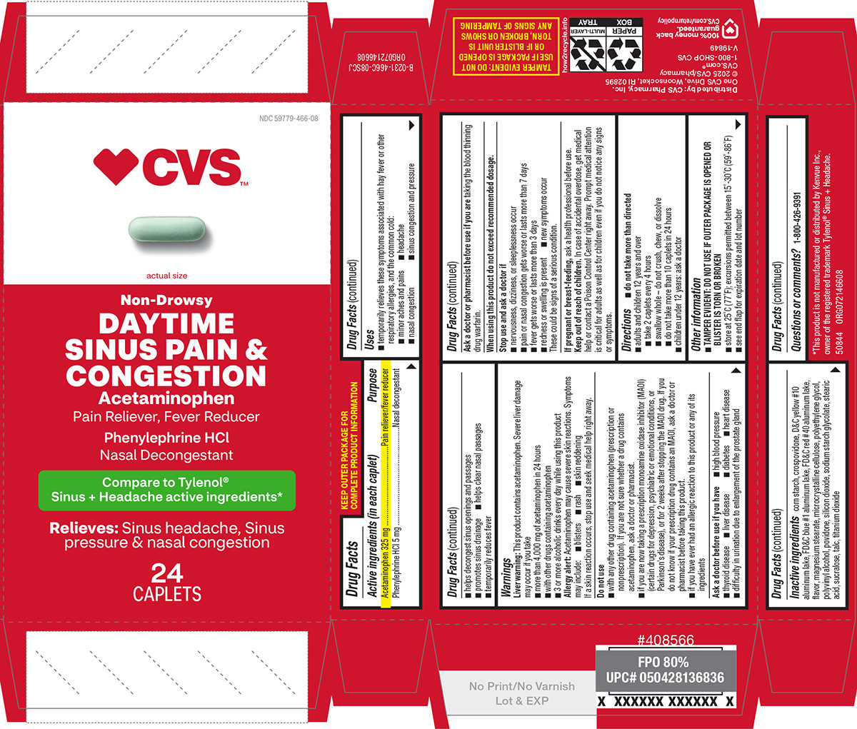 CVS 44-466C ORG0721