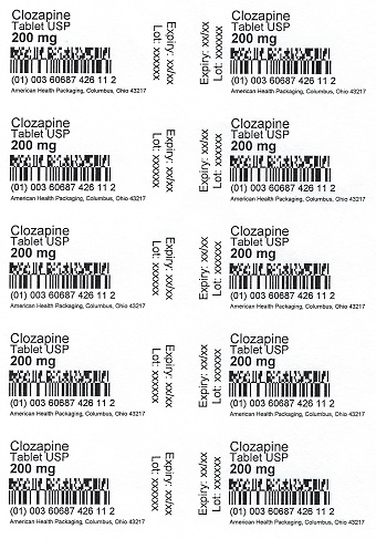 200 mg Clozapine Tablet Blister 