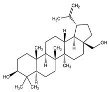 Chemical Structure - Betulin