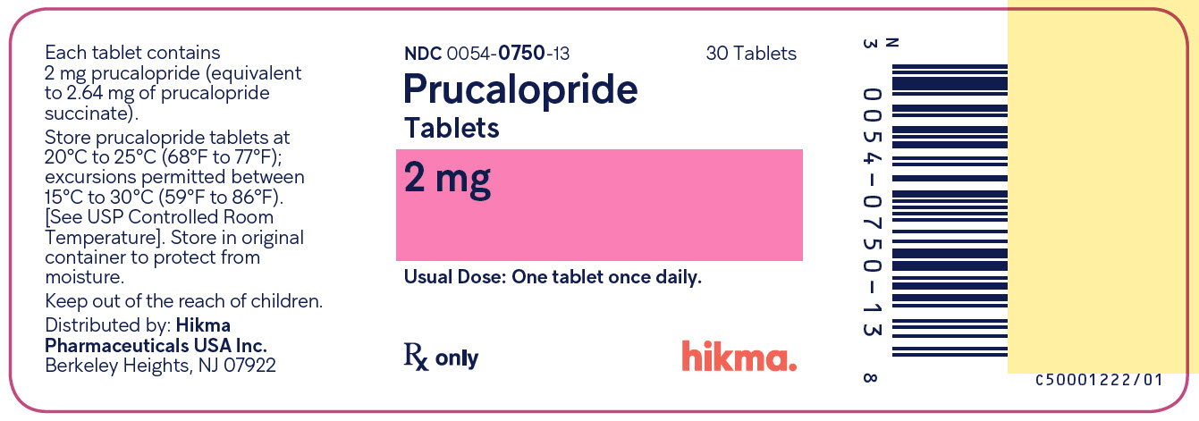 prucalopride 2 mg bottle label