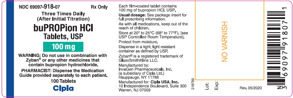 label 100 mg