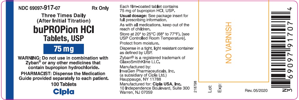 75 mg label