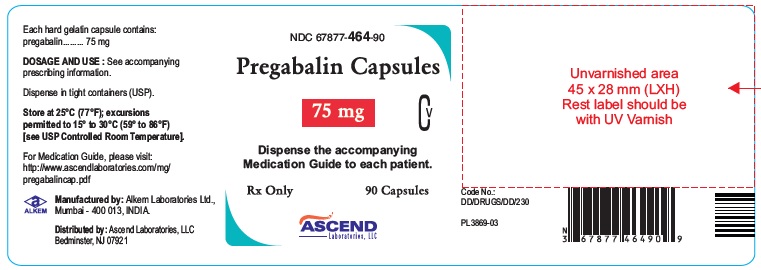 Pregabalin 75 mg 90 Counts