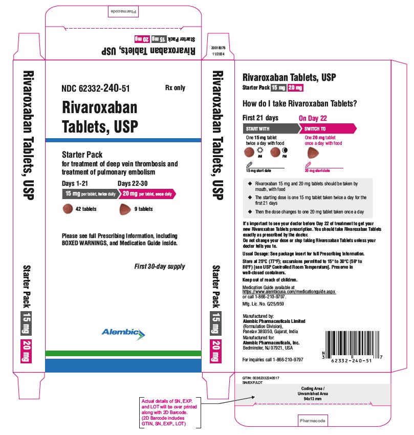 42 tablets and 9 tablets