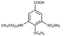 Structural Formula Bumetanide