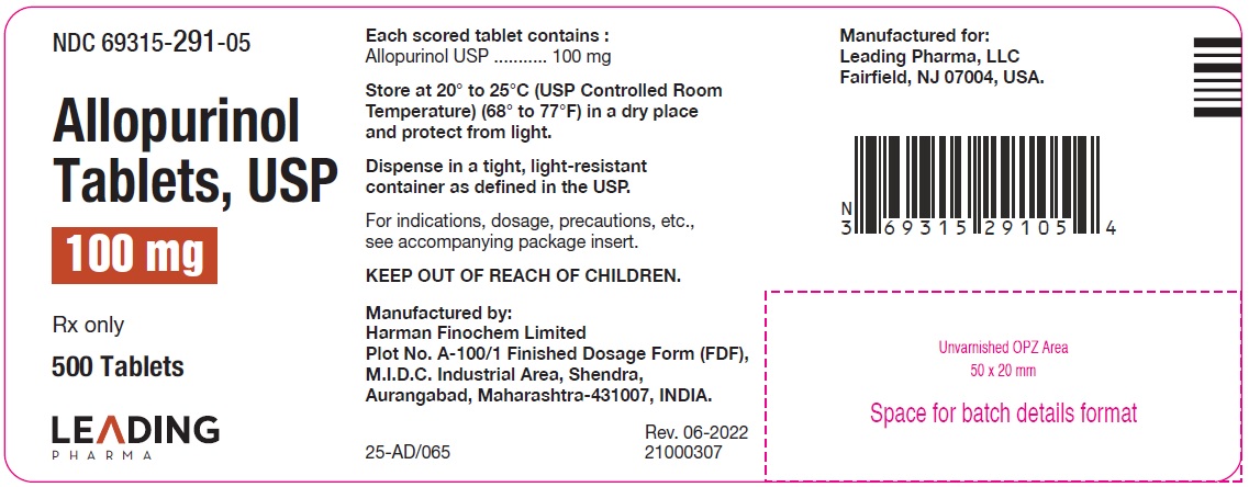 Allopurinol 100 mg 500