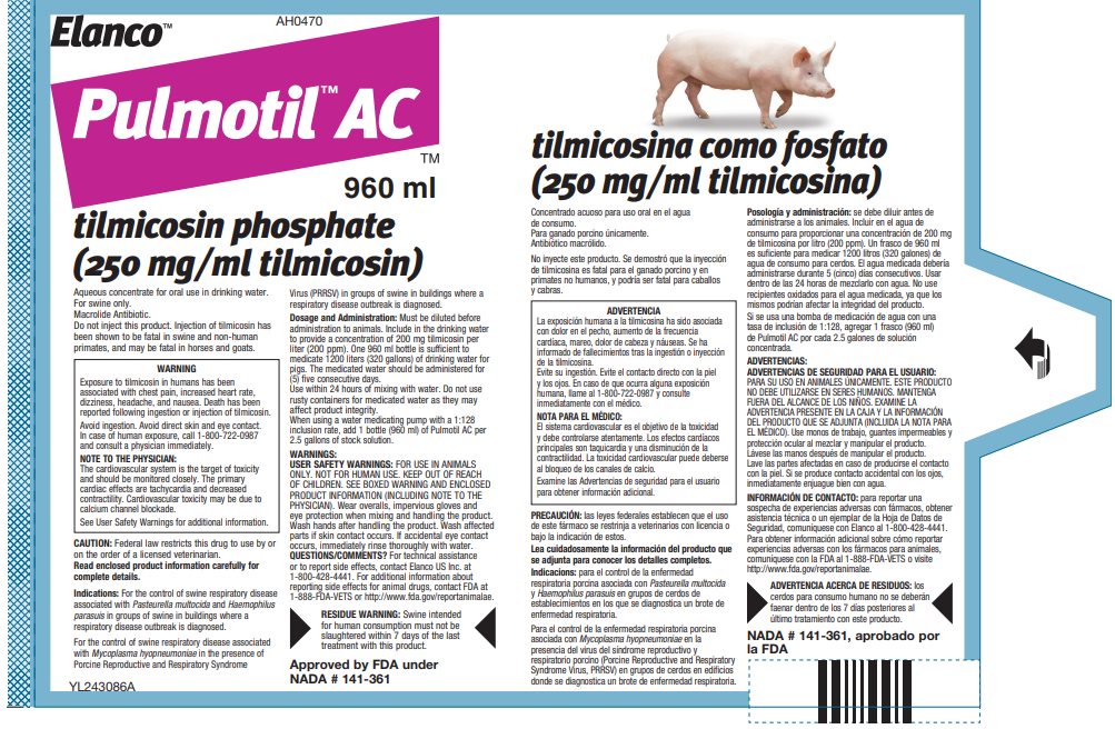 960 mL Bottle Label