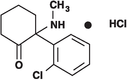 ketamine-structure